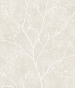 Seabrook Designs Avena Branches Soft Cream Wallpaper