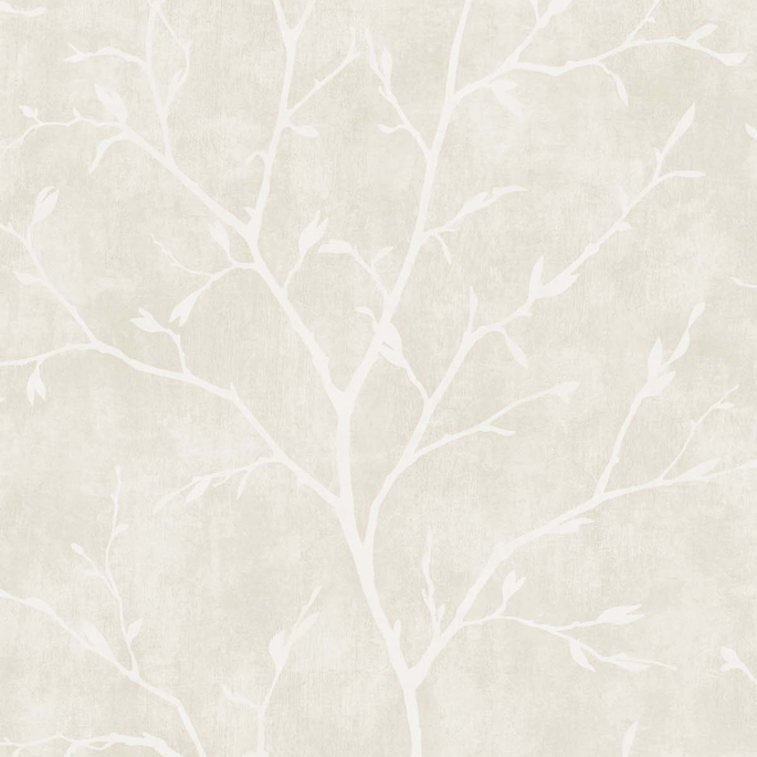 Seabrook Designs Avena Branches Soft Cream Wallpaper image 1 of 3
