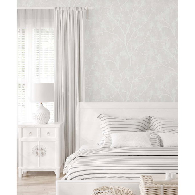 Seabrook Designs Avena Branches Mica Wallpaper image 2 of 3