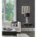 Seabrook Designs Seaweed Beaded Branches Silver Glass Wallpaper thumbnail image 2 of 3