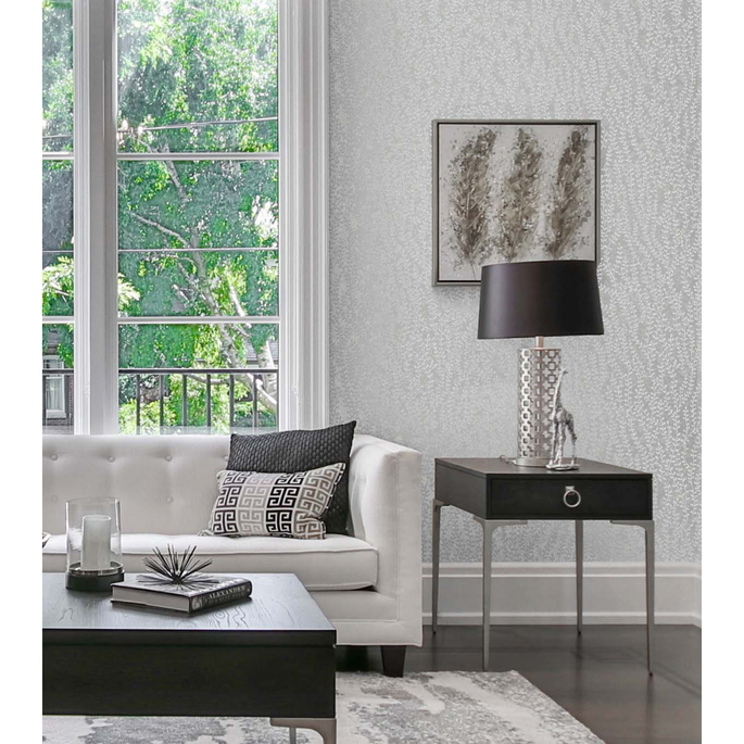 Seabrook Designs Seaweed Beaded Branches Diamond Glass Beads Wallpaper image 2 of 3