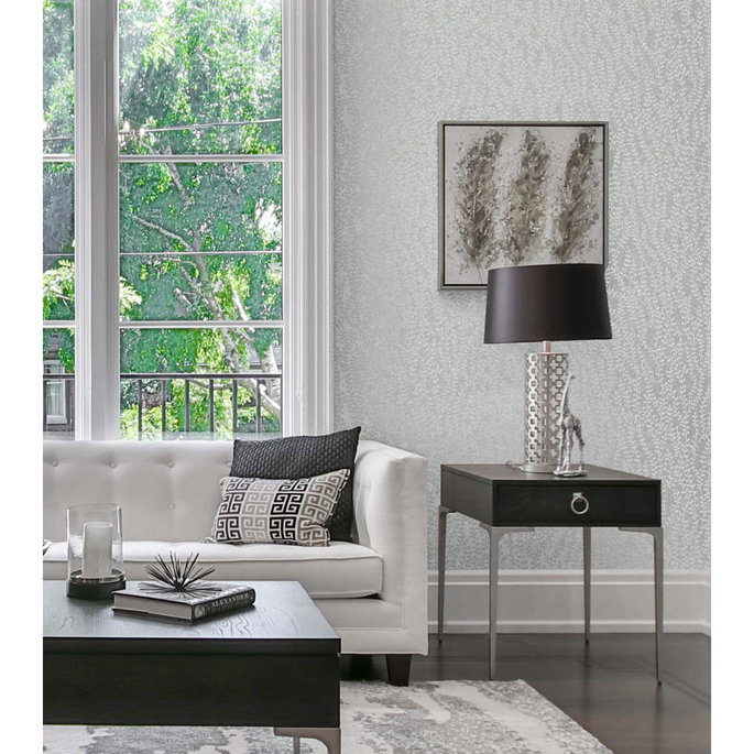 Seabrook Designs Seaweed Beaded Branches Diamond Glass Beads Wallpaper image 2 of 3