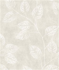 Seabrook Designs Branch Trail Silhouette Raw Linen Wallpaper