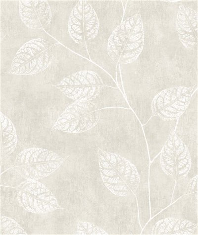 Seabrook Designs Branch Trail Silhouette Raw Linen Wallpaper