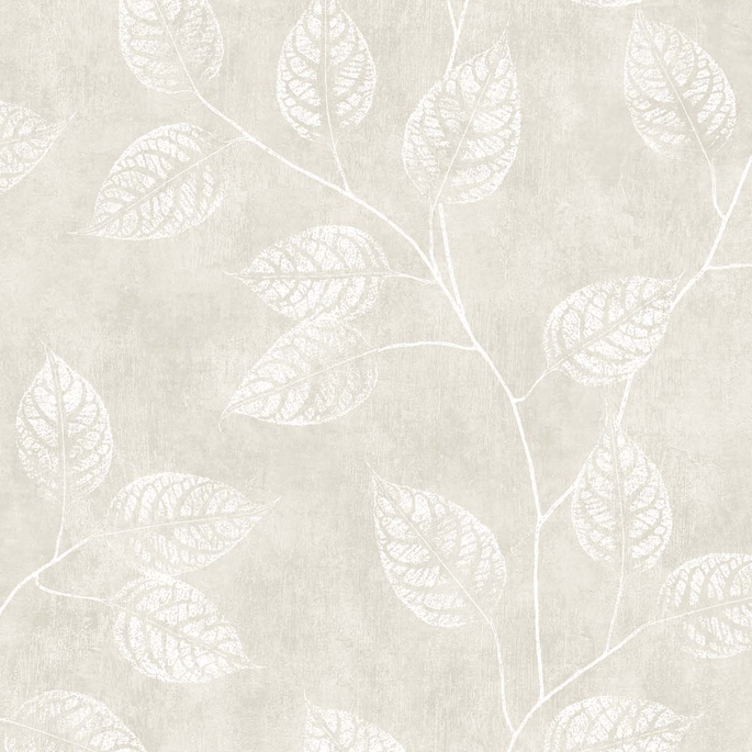 Seabrook Designs Branch Trail Silhouette Raw Linen Wallpaper image 1 of 3