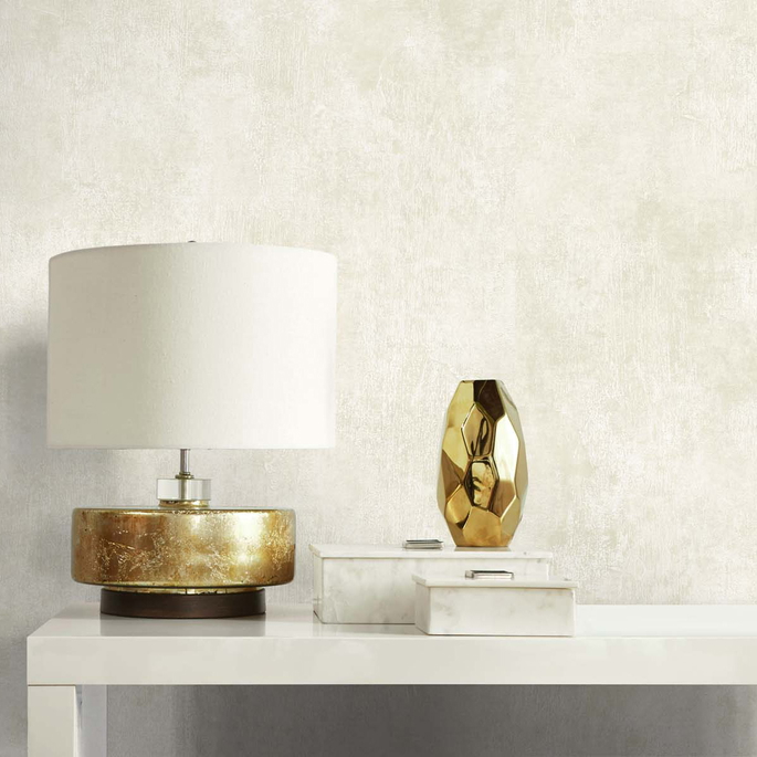 Seabrook Designs Claire Faux Suede Warm Pearl Wallpaper image 2 of 2