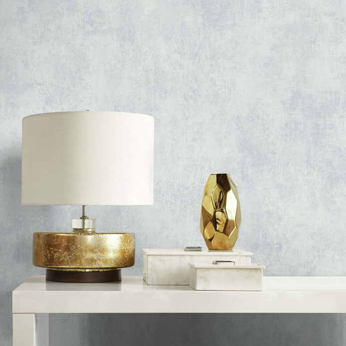 Seabrook Designs Claire Faux Suede Ice Pearl Wallpaper image 2 of 2