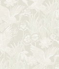 Seabrook Designs Marsh Cranes Daylight Wallpaper