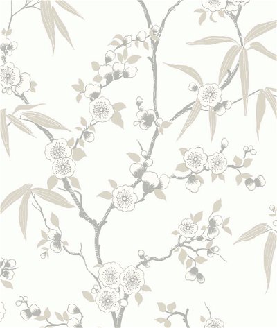 Seabrook Designs Floral Blossom Trail Morning Wallpaper