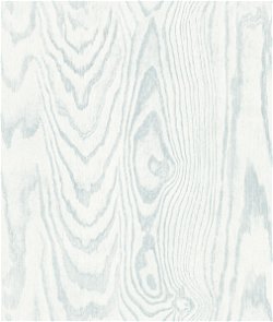 Seabrook Designs Kyoto Faux Woodgrain Soft Blue Wallpaper
