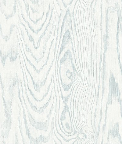 Seabrook Designs Kyoto Faux Woodgrain Soft Blue Wallpaper
