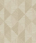 Seabrook Designs Diamond Inlay Sandy Wallpaper