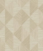 Seabrook Designs Diamond Inlay Sandy Wallpaper