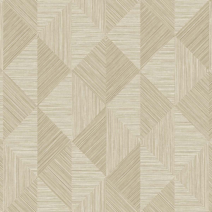 Seabrook Designs Diamond Inlay Sandy Wallpaper image 1 of 3