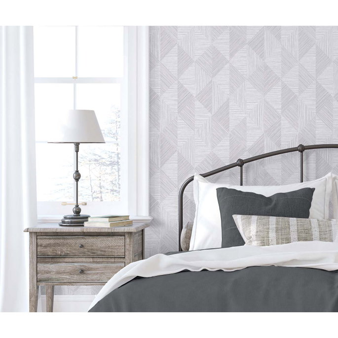 Seabrook Designs Diamond Inlay Dove Wing Wallpaper image 2 of 3