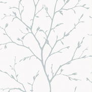 Seabrook Designs Branching Out Slate Blue Wallpaper