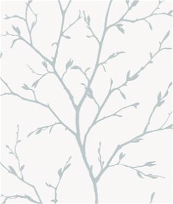Seabrook Designs Branching Out Slate Blue Wallpaper