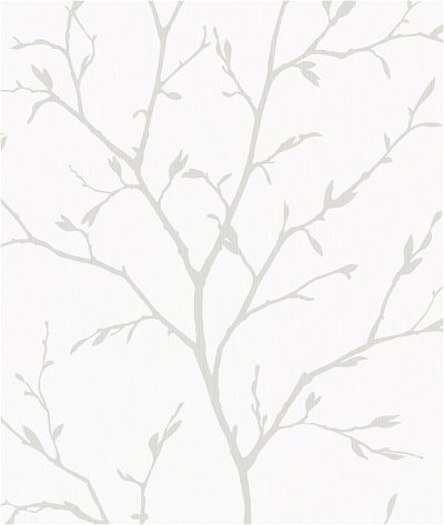 Seabrook Designs Branching Out Winter Grey Wallpaper