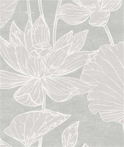 Seabrook Designs Water Lilies Shadow Wallpaper