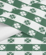 Hunter Green Tavern Check Flannel Backed Vinyl