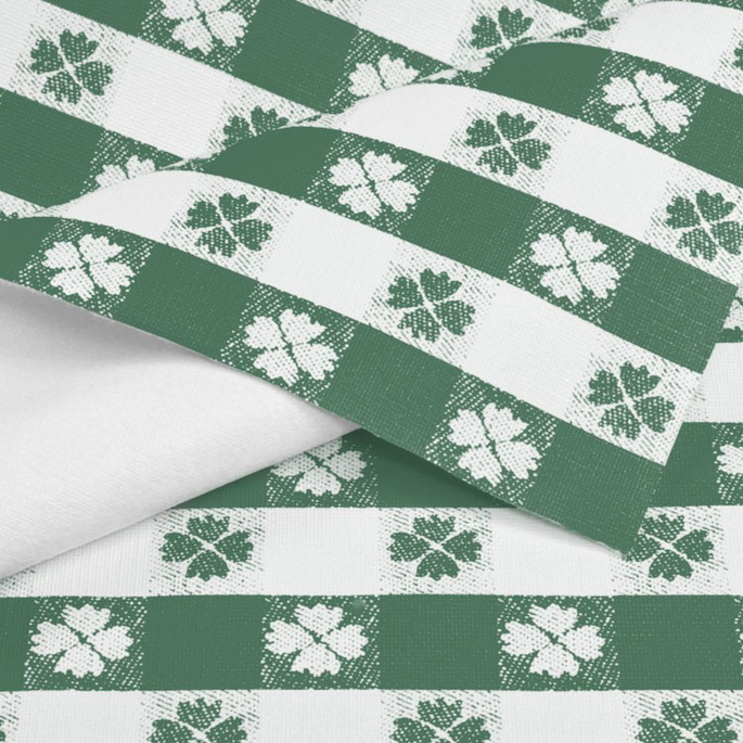Hunter Green Tavern Check Flannel Backed Vinyl image 1 of 2