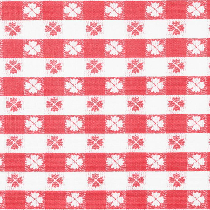 Red Tavern Check Flannel Backed Vinyl image 2 of 2
