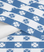 Blue Tavern Check Flannel Backed Vinyl