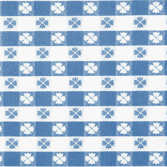 Blue Tavern Check Flannel Backed Vinyl image 2 of 2