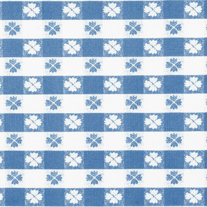 Blue Tavern Check Flannel Backed Vinyl image 2 of 2