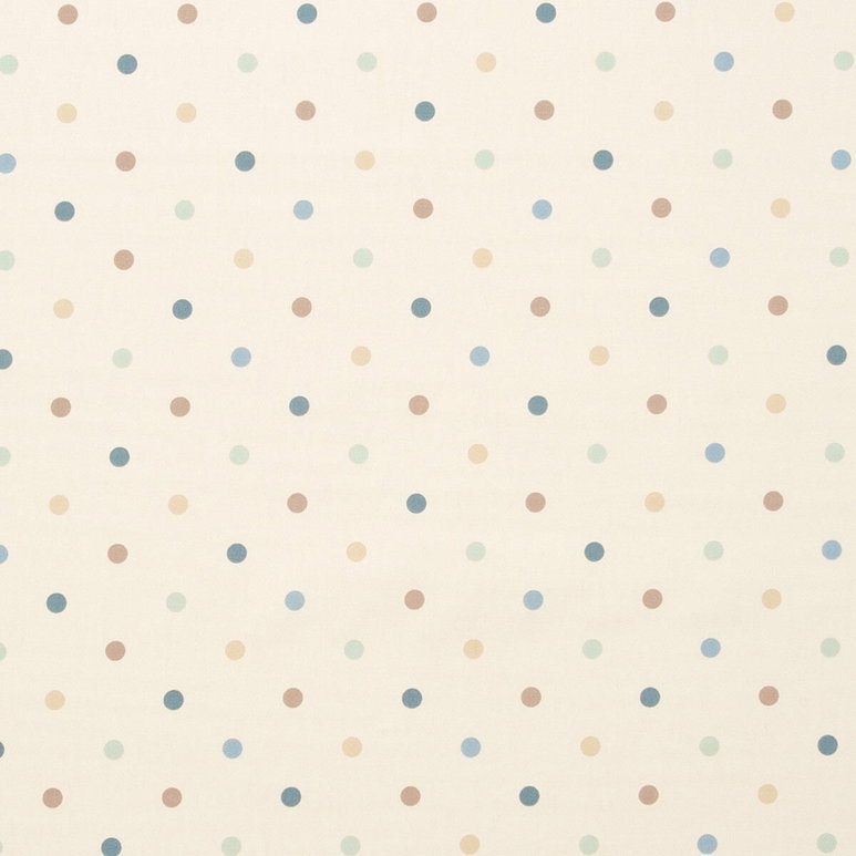 Clarke &amp; Clarke Dotty Duckegg Fabric