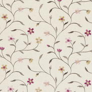 Clarke & Clarke Mellor Raspberry Fabric