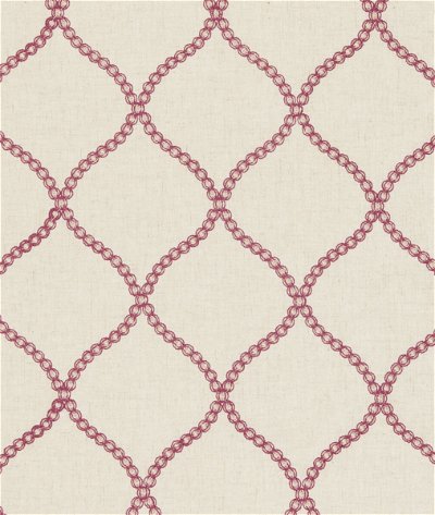 Clarke & Clarke Sawley Raspberry Fabric