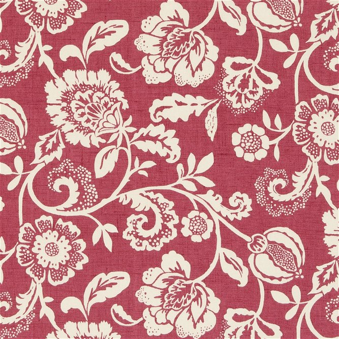 Clarke &amp; Clarke Eliza Raspberry Fabric