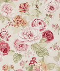 Clarke & Clarke Genevieve Old Rose Fabric