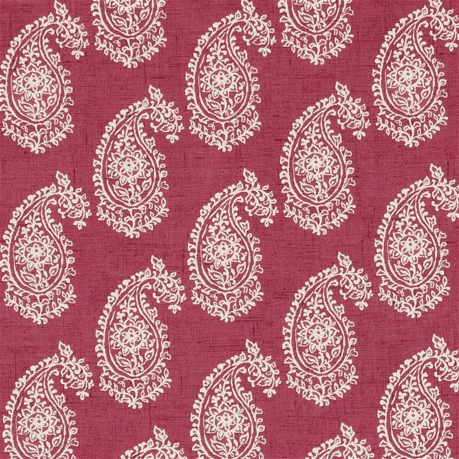 Clarke &amp; Clarke Harriet Raspberry Fabric