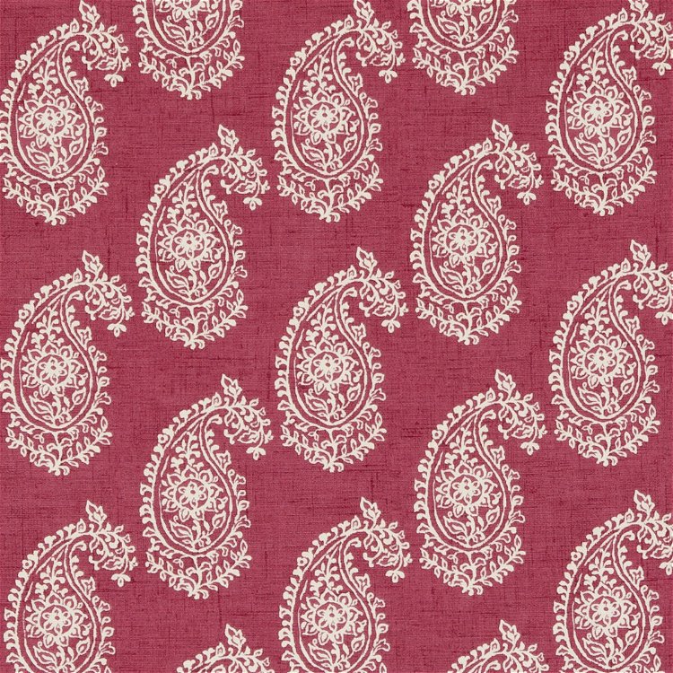 Clarke & Clarke Harriet Raspberry Fabric