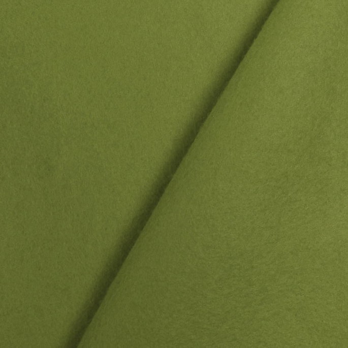 Moss Green Wool Felt Fabric image 2 of 2