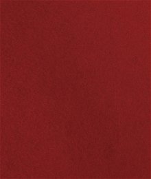 Rustic Crimson Wool Felt Fabric