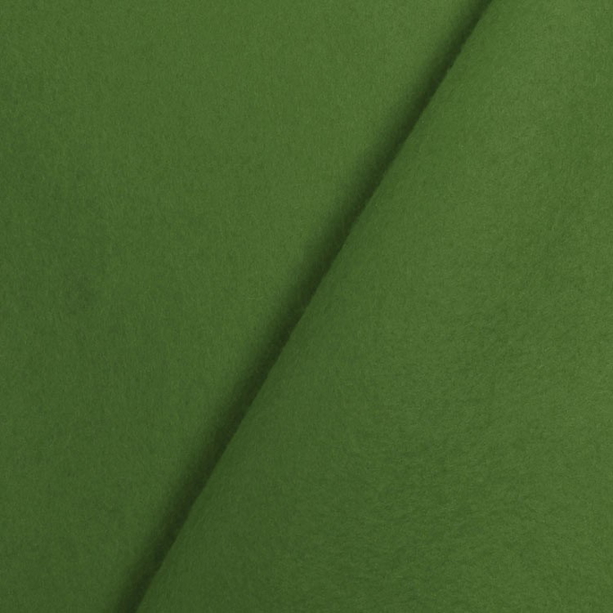Grassy Meadows Green Wool Felt Fabric image 2 of 2