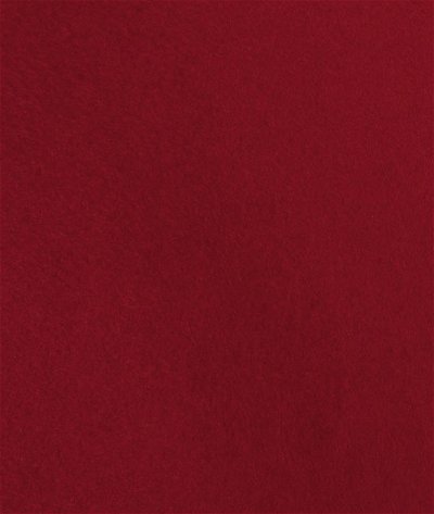 Grandmas Garnet Red Wool Felt Fabric