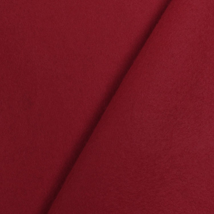 Grandmas Garnet Red Wool Felt Fabric image 2 of 2