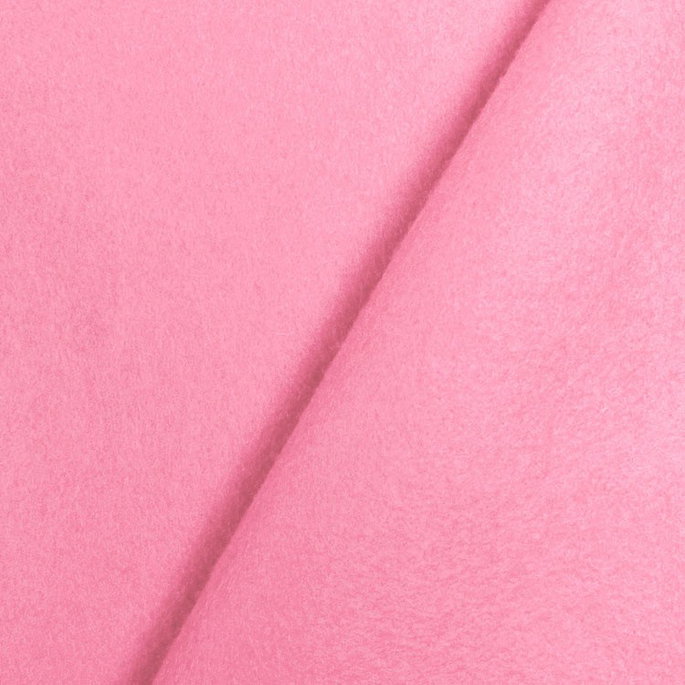 Cotton Candy Pink Wool Felt Fabric image 2 of 2