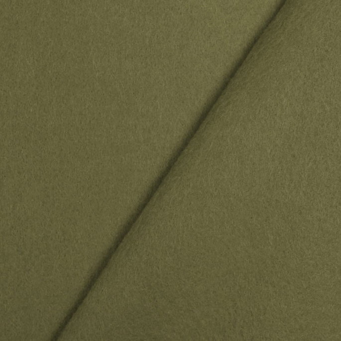 Camouflage Green Wool Felt Fabric image 2 of 2