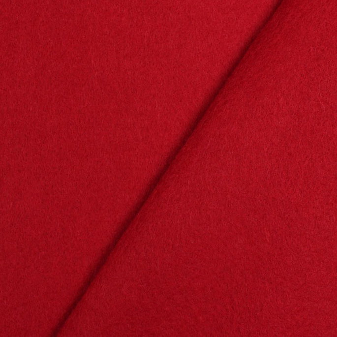 Cottage Red 100% Wool Felt Fabric image 2 of 2