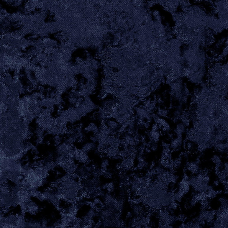 Clarke &amp; Clarke Crush Midnight Fabric