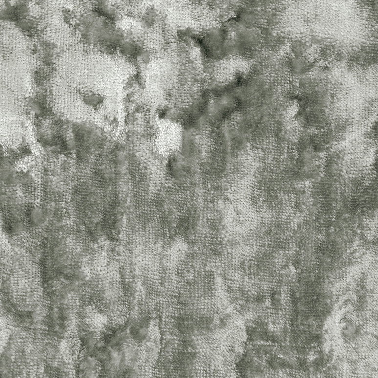 Clarke &amp; Clarke Crush Silver Fabric