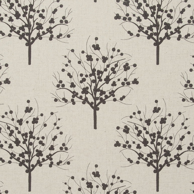 Clarke &amp; Clarke Bowood Nickel Fabric