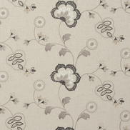 Clarke & Clarke Chatsworth Charcoal Fabric