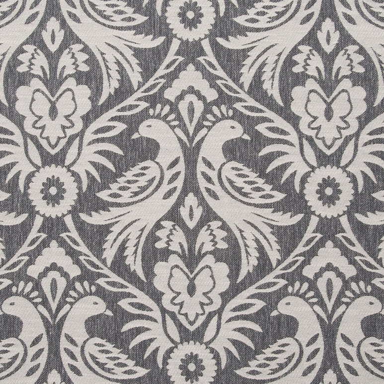 Clarke &amp; Clarke Harewood Charcoal Fabric