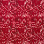 Clarke & Clarke Onda Rouge Fabric